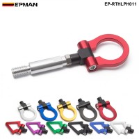 EPMAN  Car Racing Trailer Hook Ring Eye Race Tow Towing Front Rear For VW Golf MK6 10-14 JDM Euro Style EP-RTHLPH011